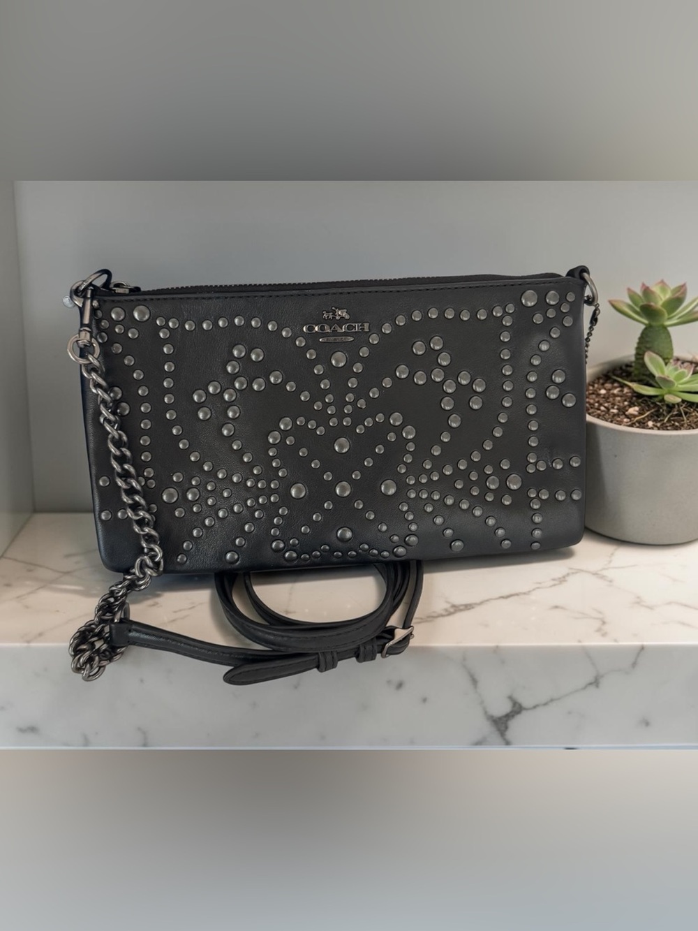 Coach Mini Studs Kylie Crossbody NWT